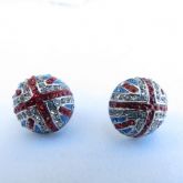 Brinco Britânico Strass