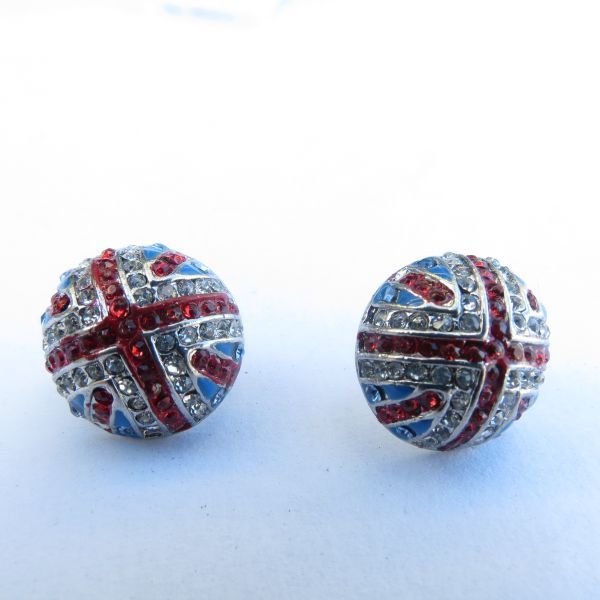 Brinco Britânico Strass