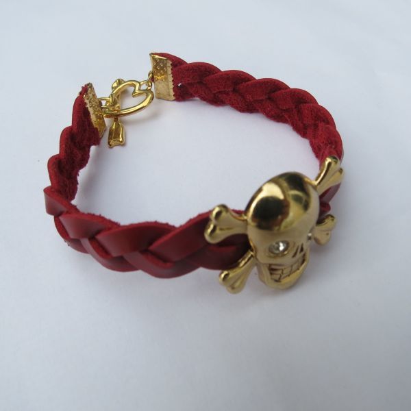 Pulseira Red Caveira
